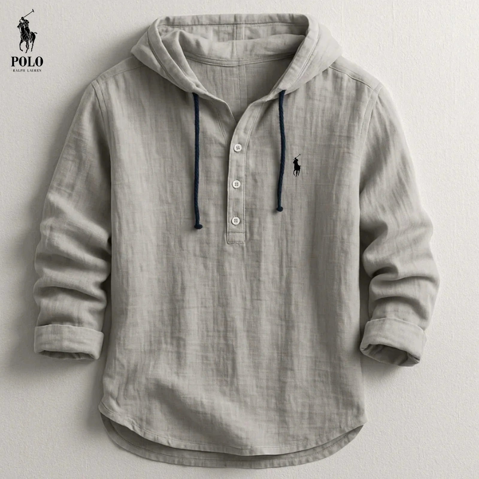 Premium Linen Hooded Shirt